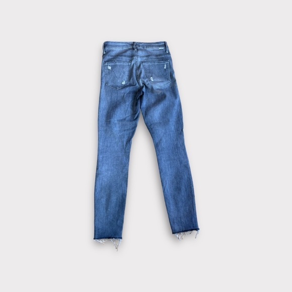 MOTHER High Waist Looker Ankle Fray MOTHER $238 Best Left In The Shadows - Picture 3 of 6